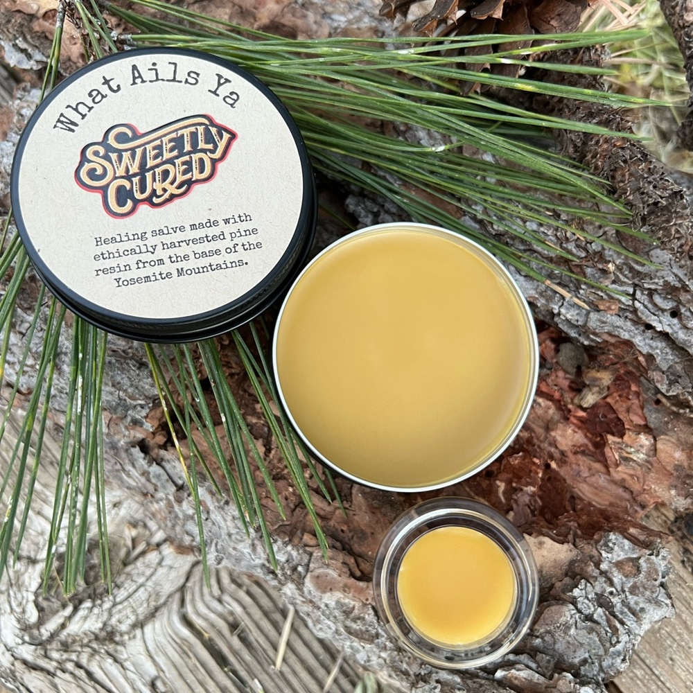 Healing pine salve from Yosemite, Ca